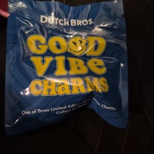 Dutch Bros Blue Stoked Bag Charm